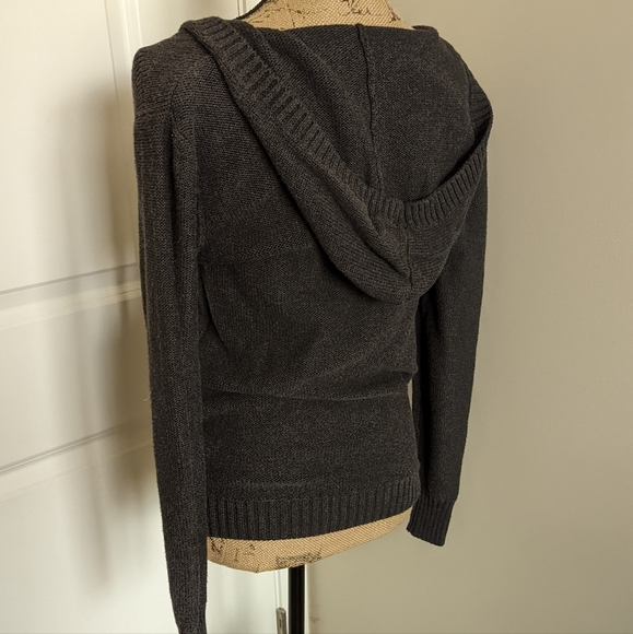 GAP Small Grey Knit Hoodie - Picture 2 of 3